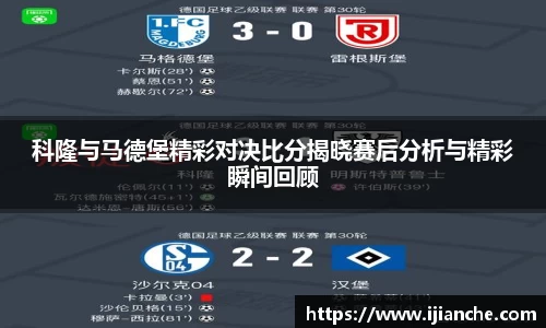 科隆与马德堡精彩对决比分揭晓赛后分析与精彩瞬间回顾